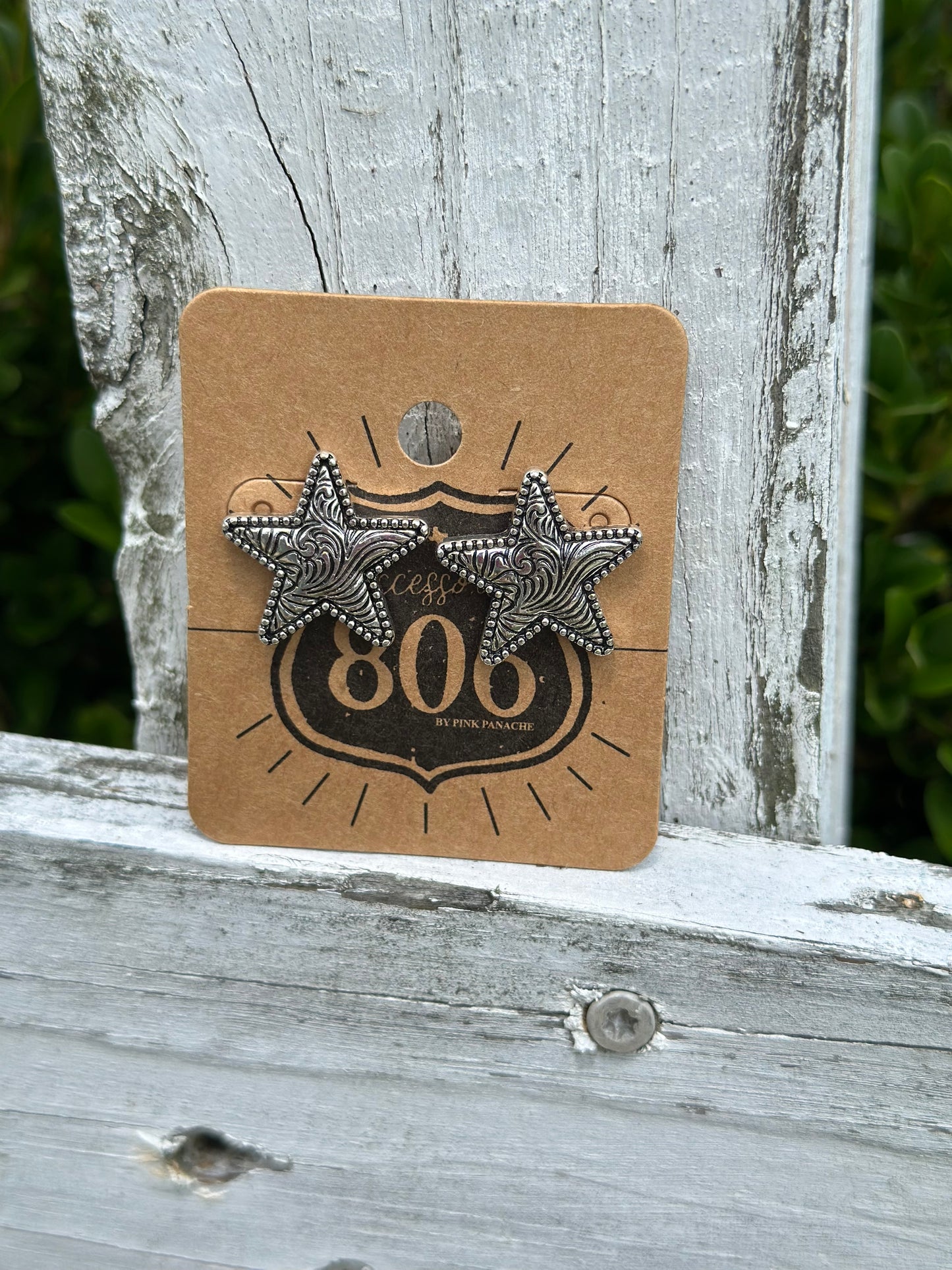 Western Star Earrings