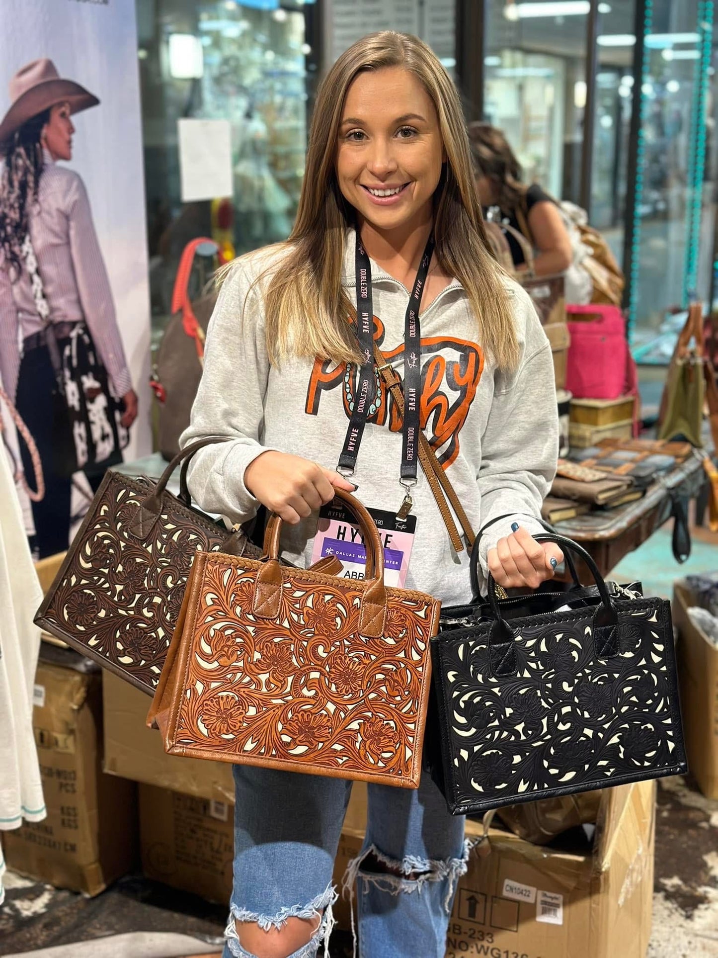 Dallas Leather Purse