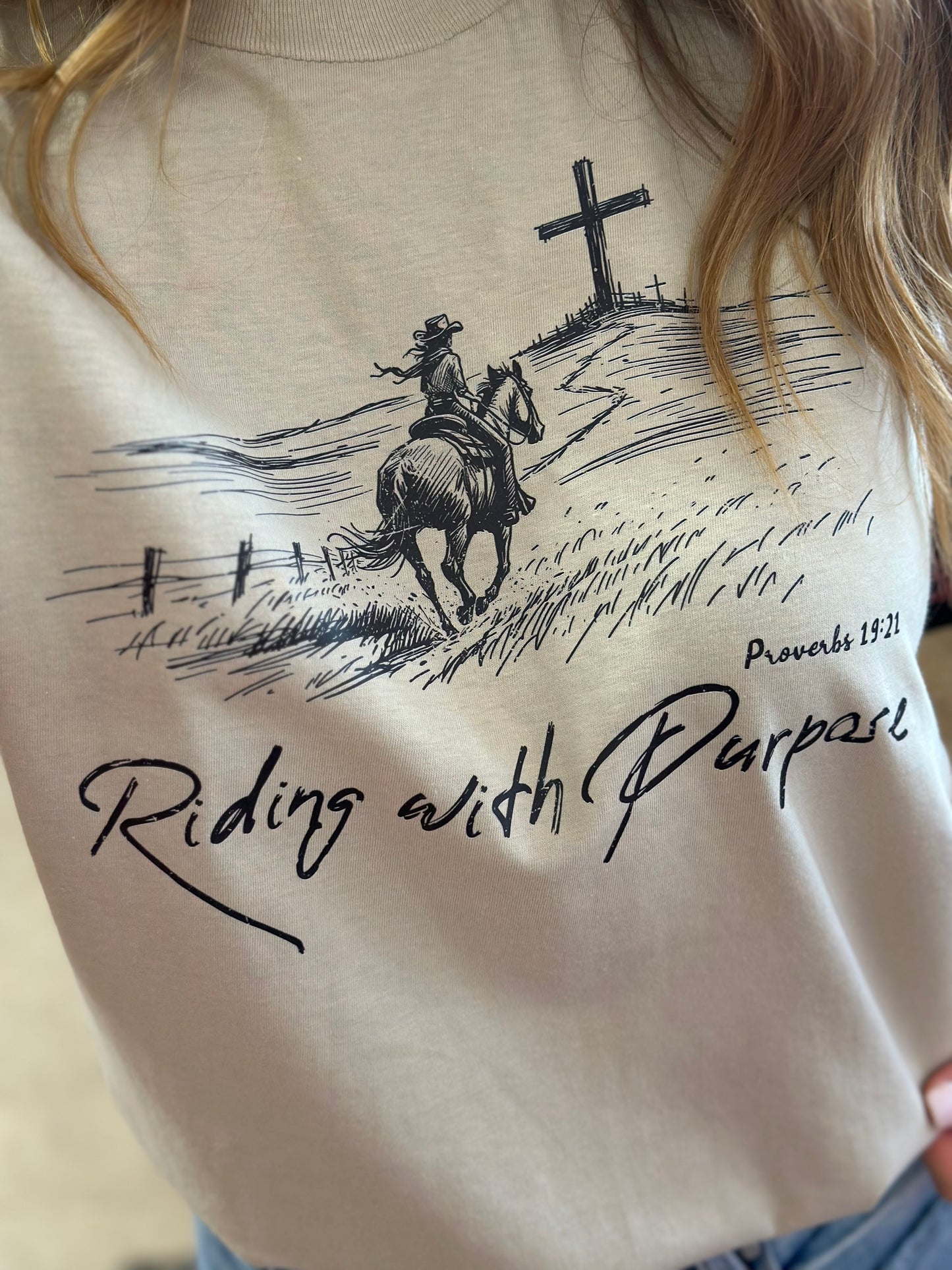 Ride With Purpose Tshirt