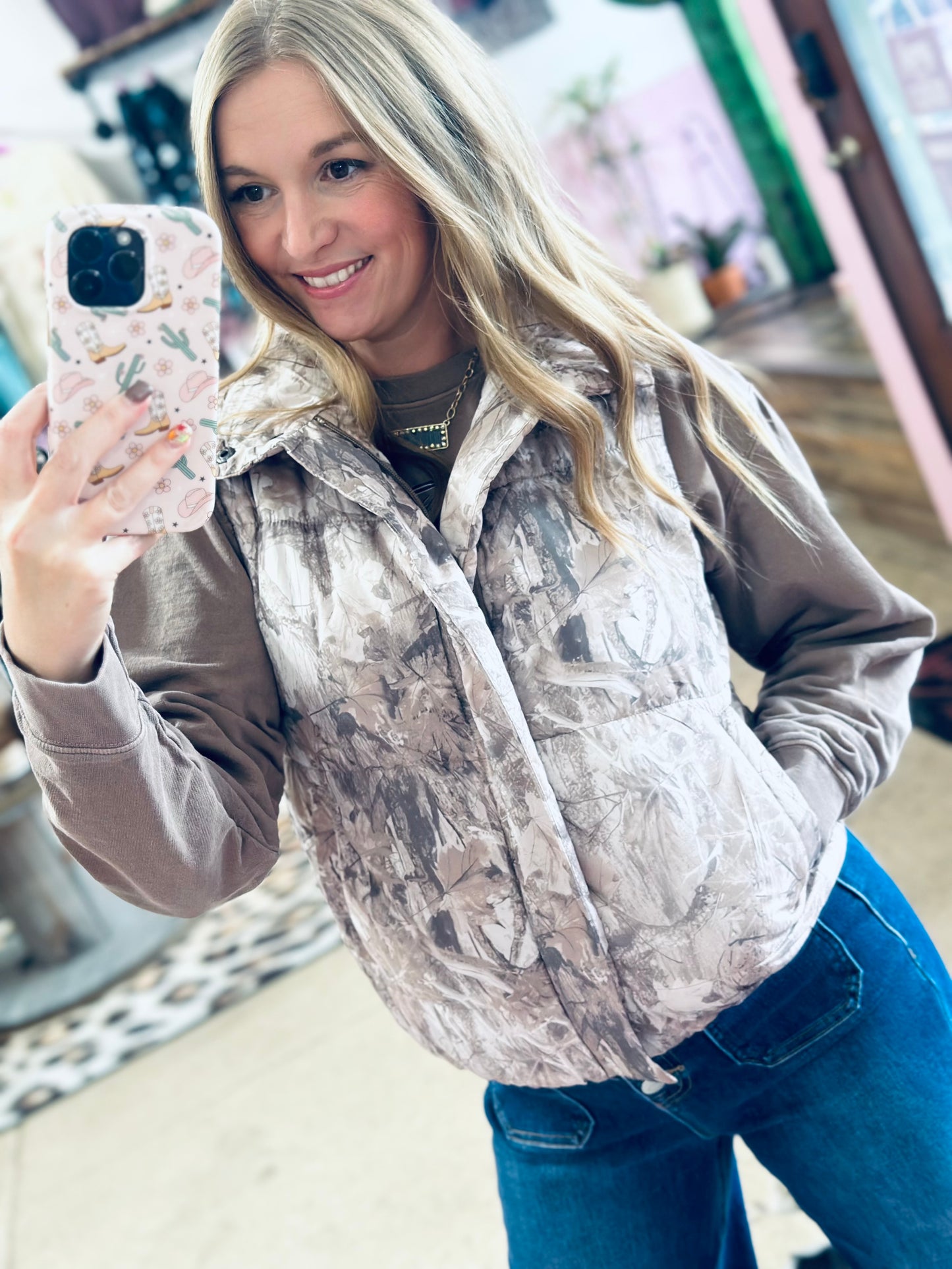 Pre Order Woodlands Camo Vest