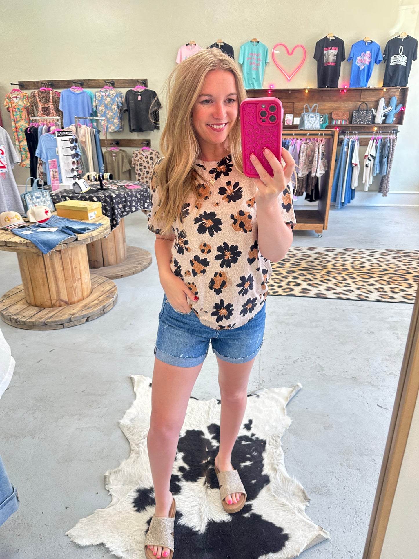 Desert Leopard Top