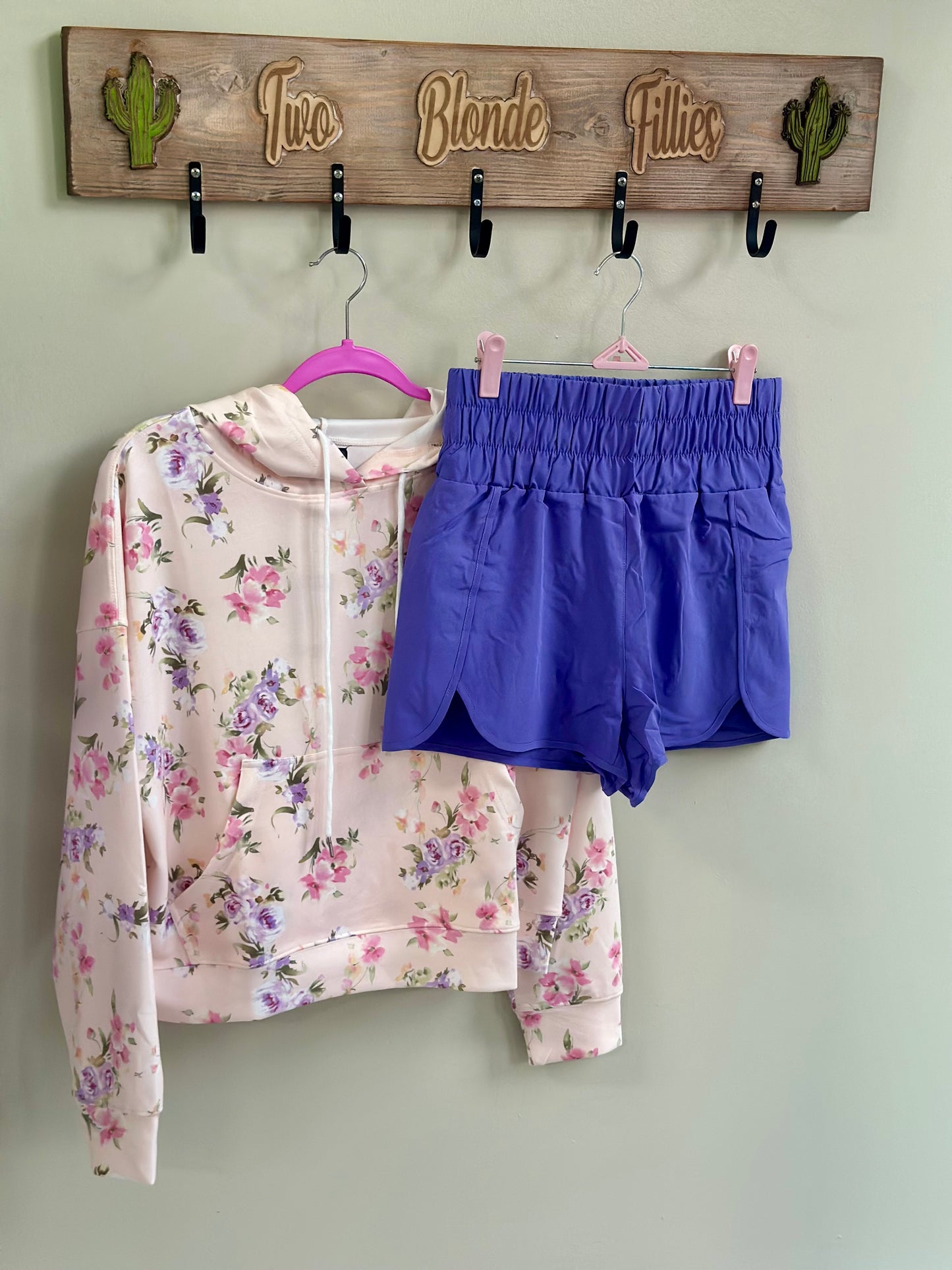 Solid Active Wear Shorts