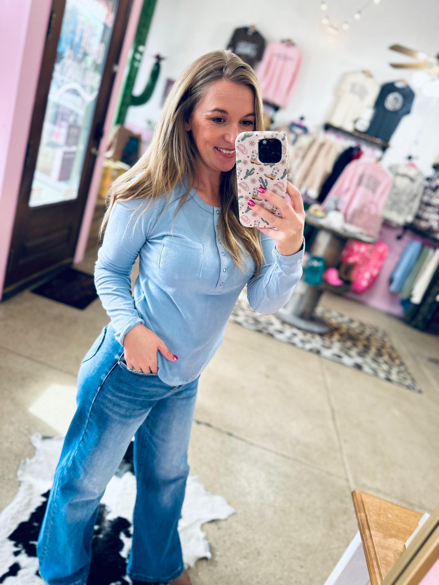 Henley Long Sleeve