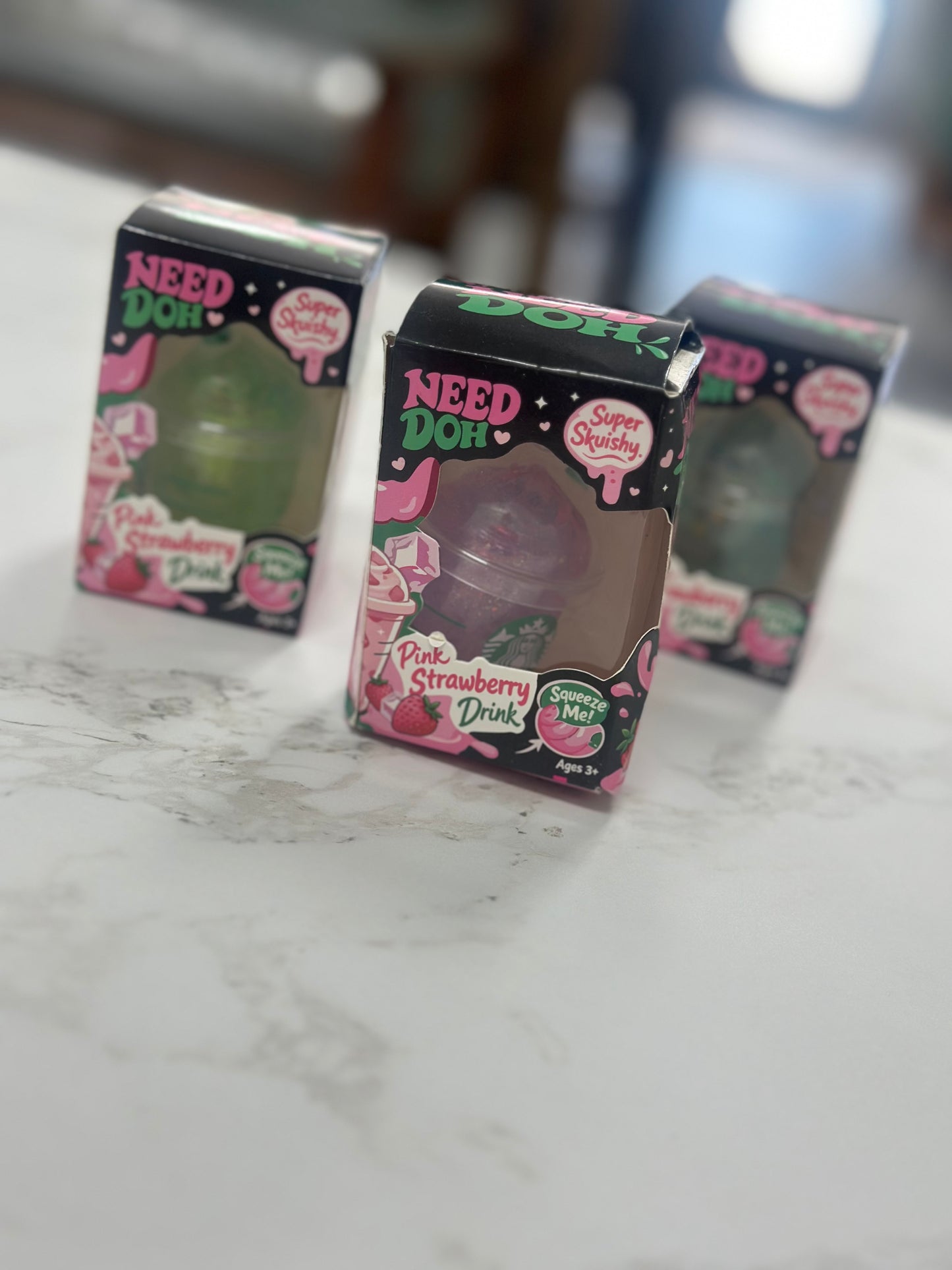 NeeDoh Small Starbucks Squishy