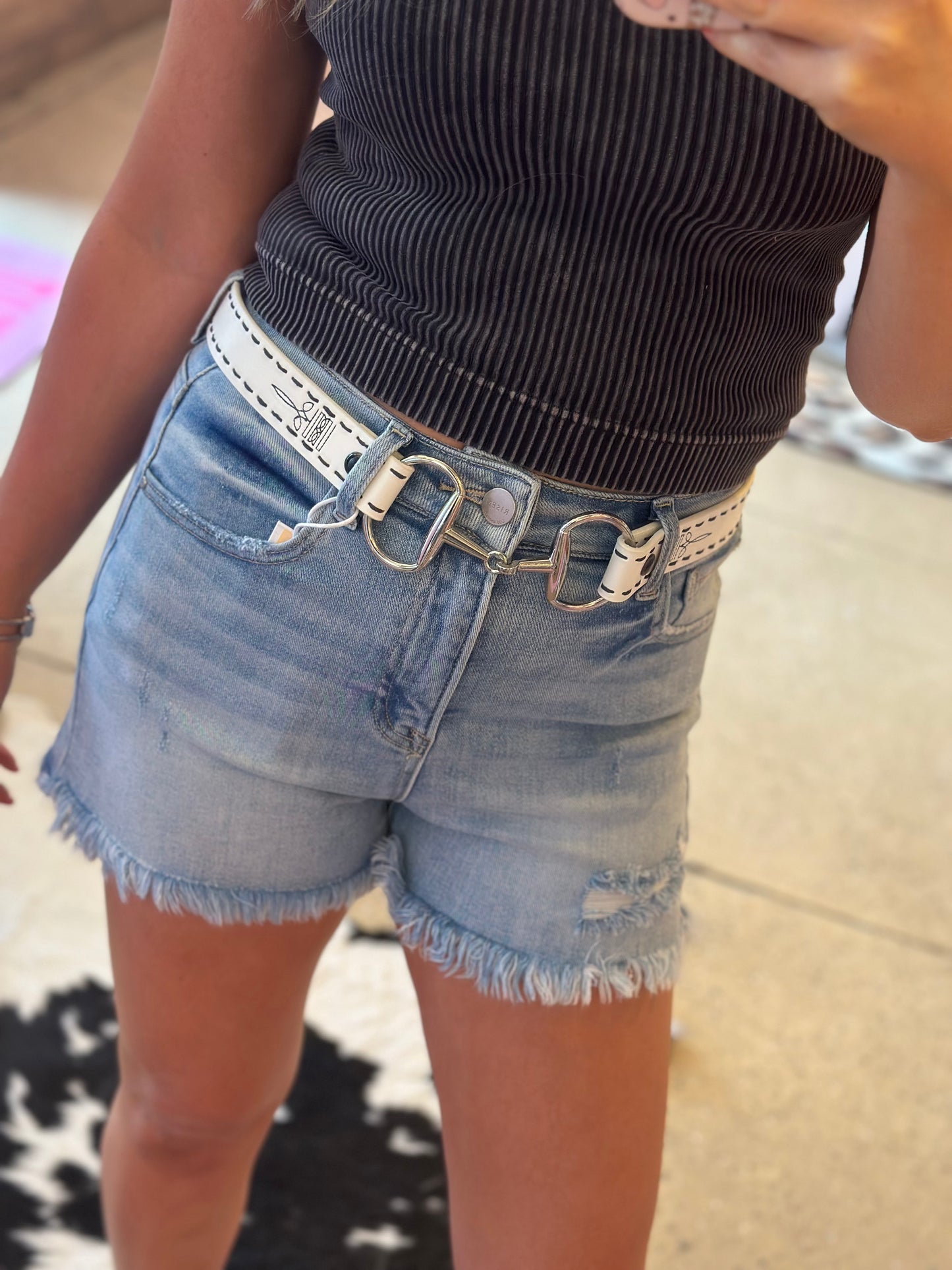Snaffle Bit Belt