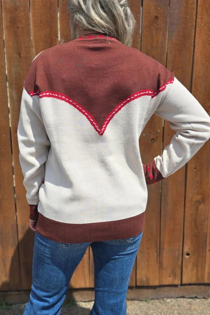 Dust & Spurs Knit Pullover