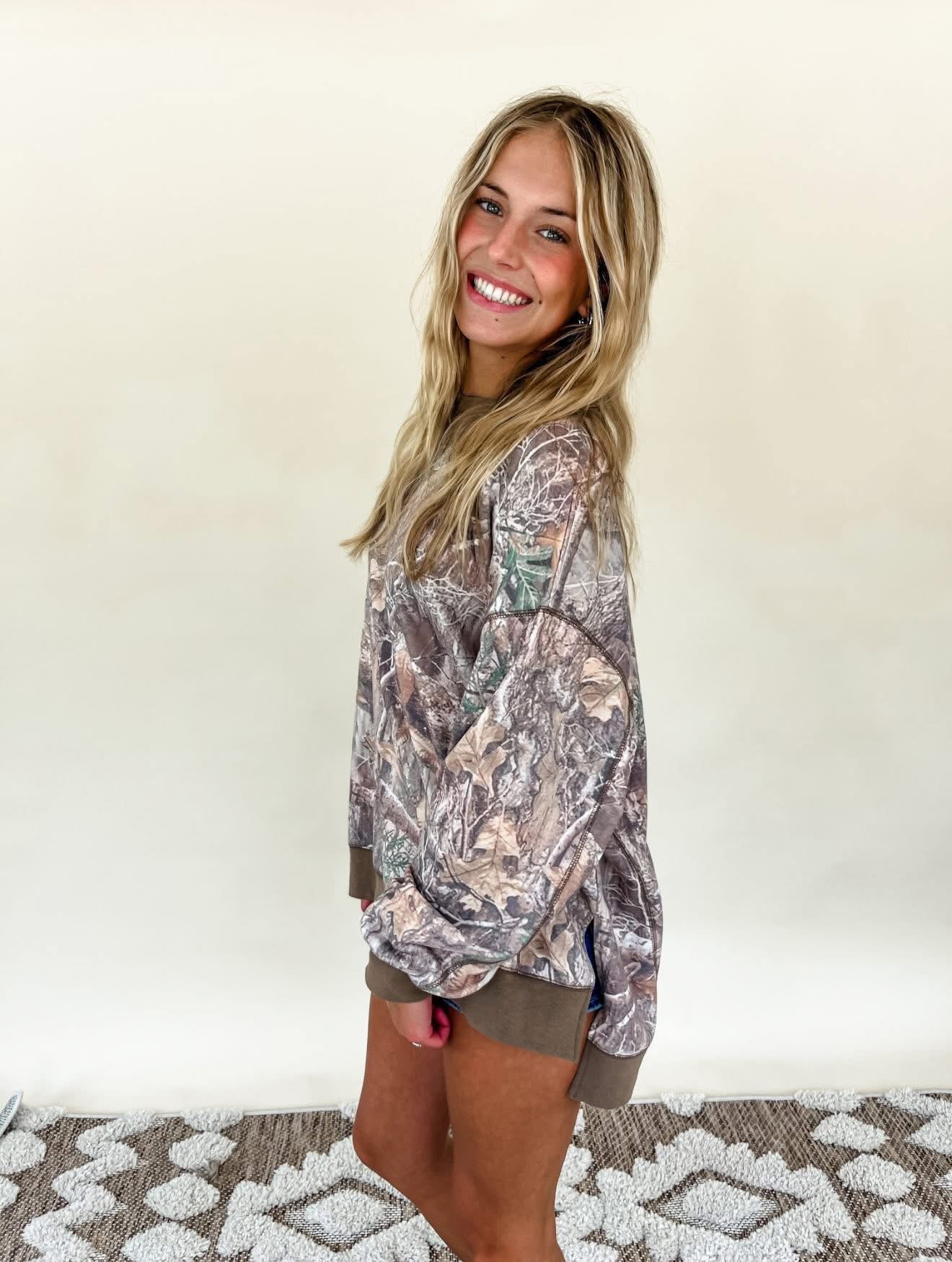 Austin Camo Pullover