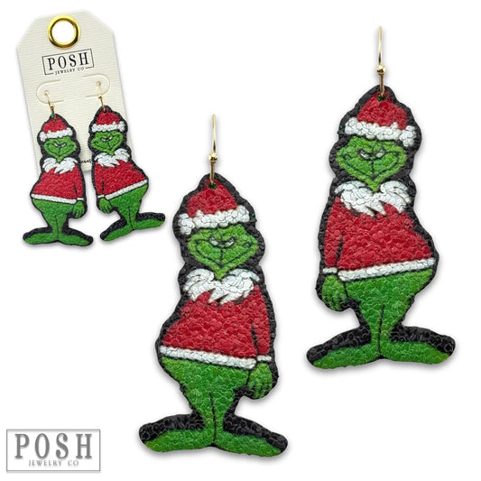 Grinch Earrings