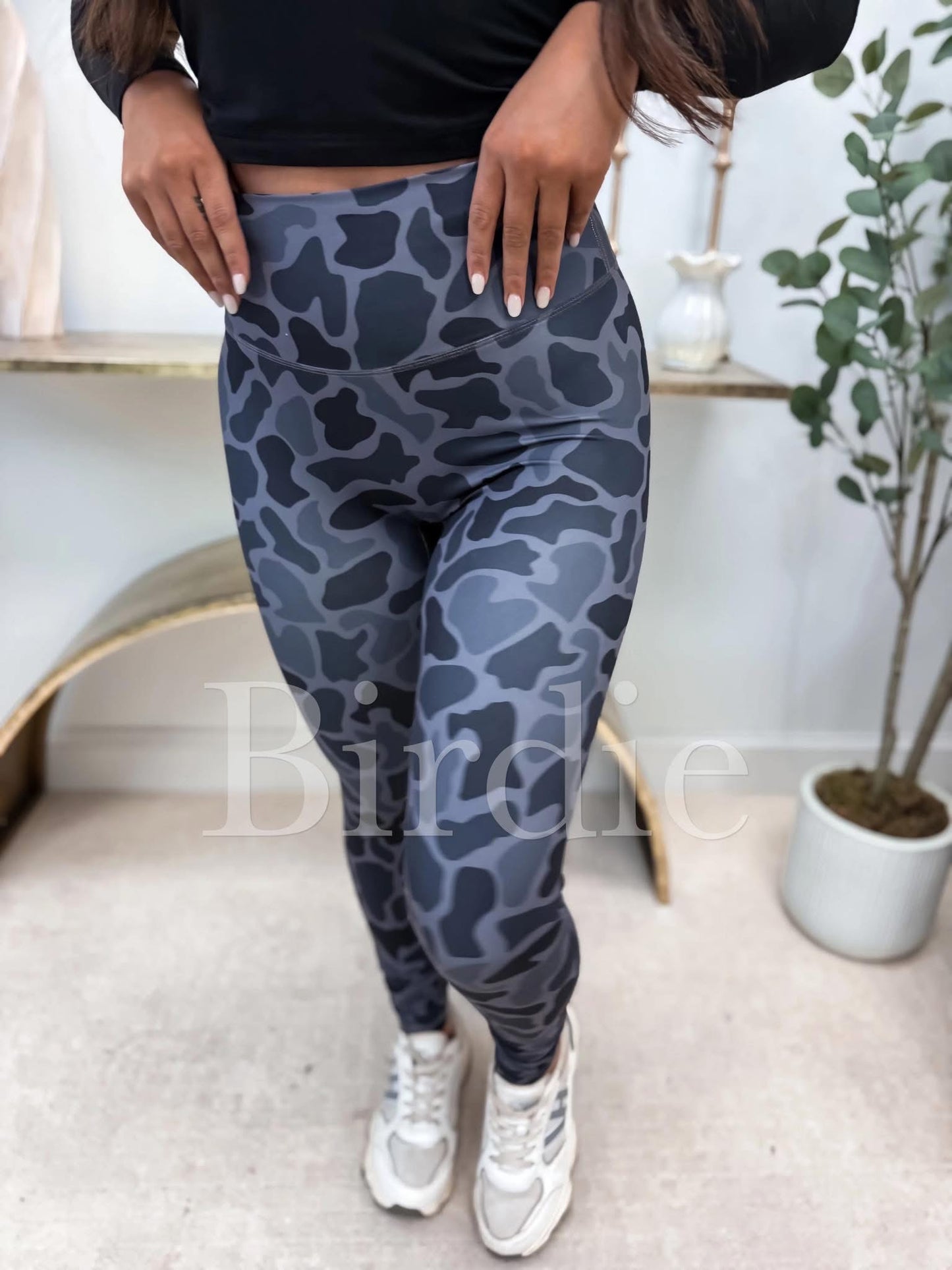 Pre Order Black Camo Leggings