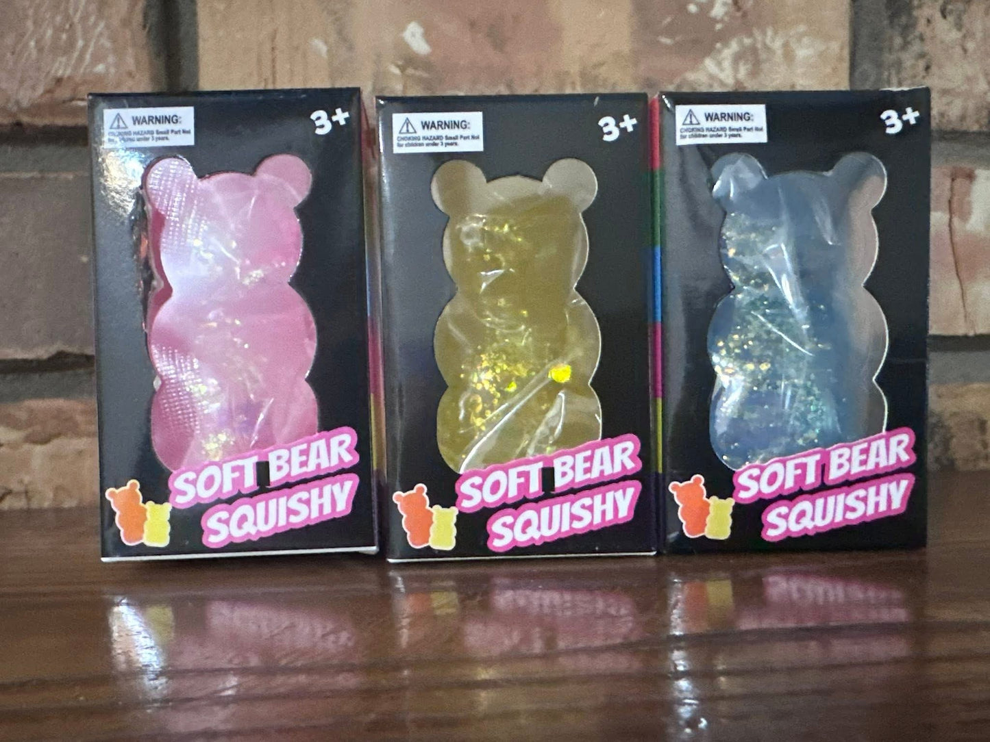 Glitter Bear Squishy