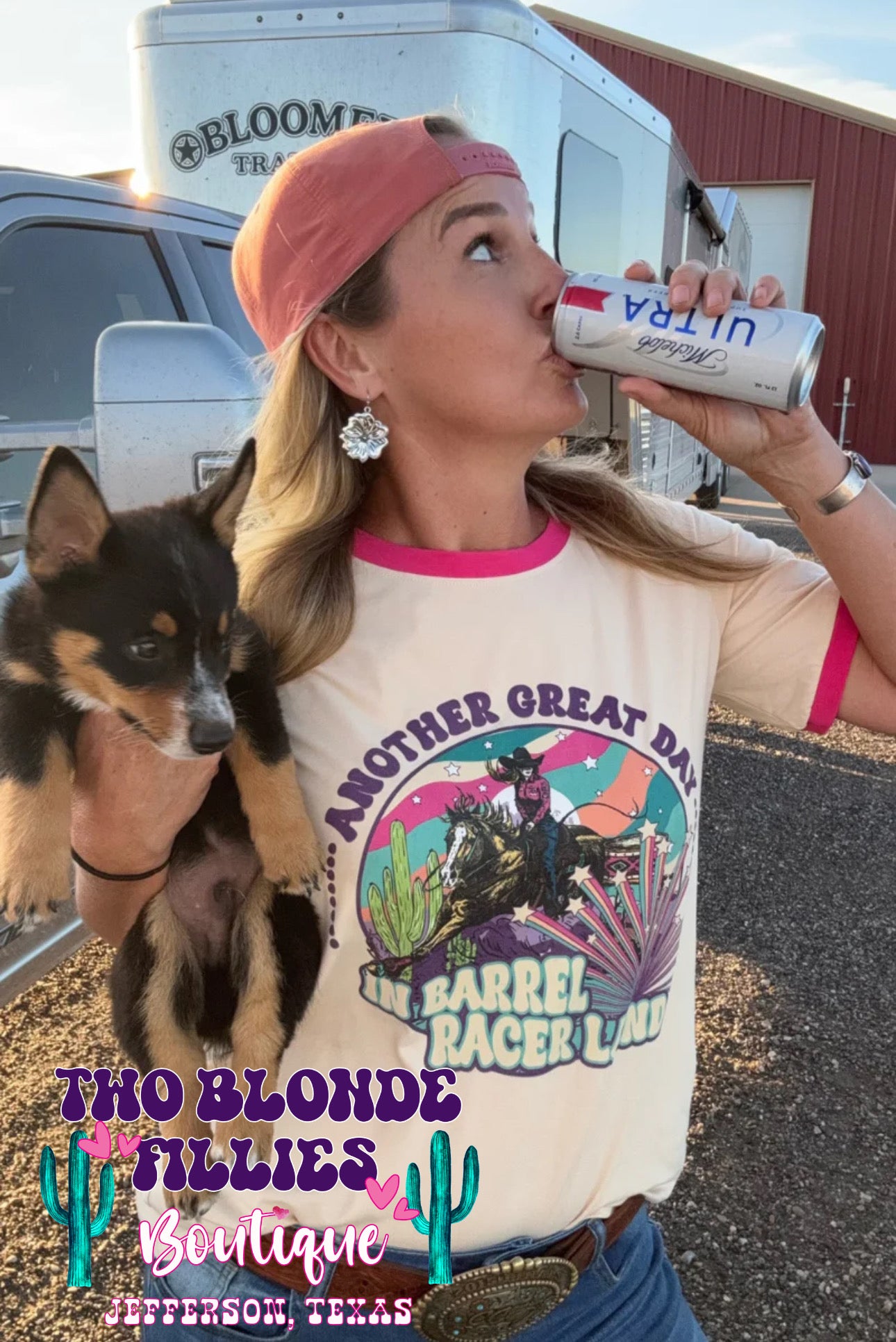 Barrel Racer Land Tshirt