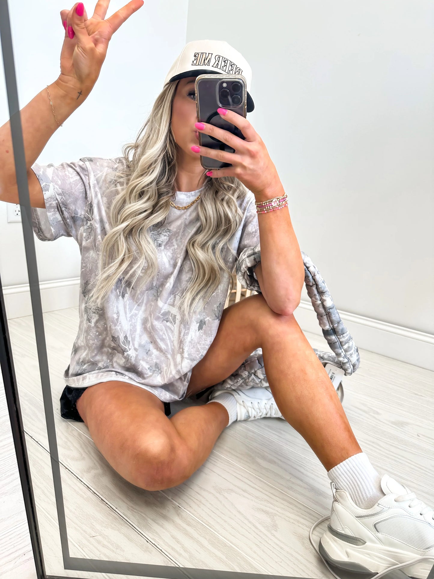 Iced Oversized Camo Tshirt