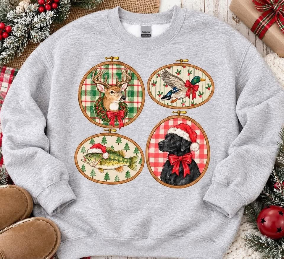 Christmas Sportmens Sweatshirt