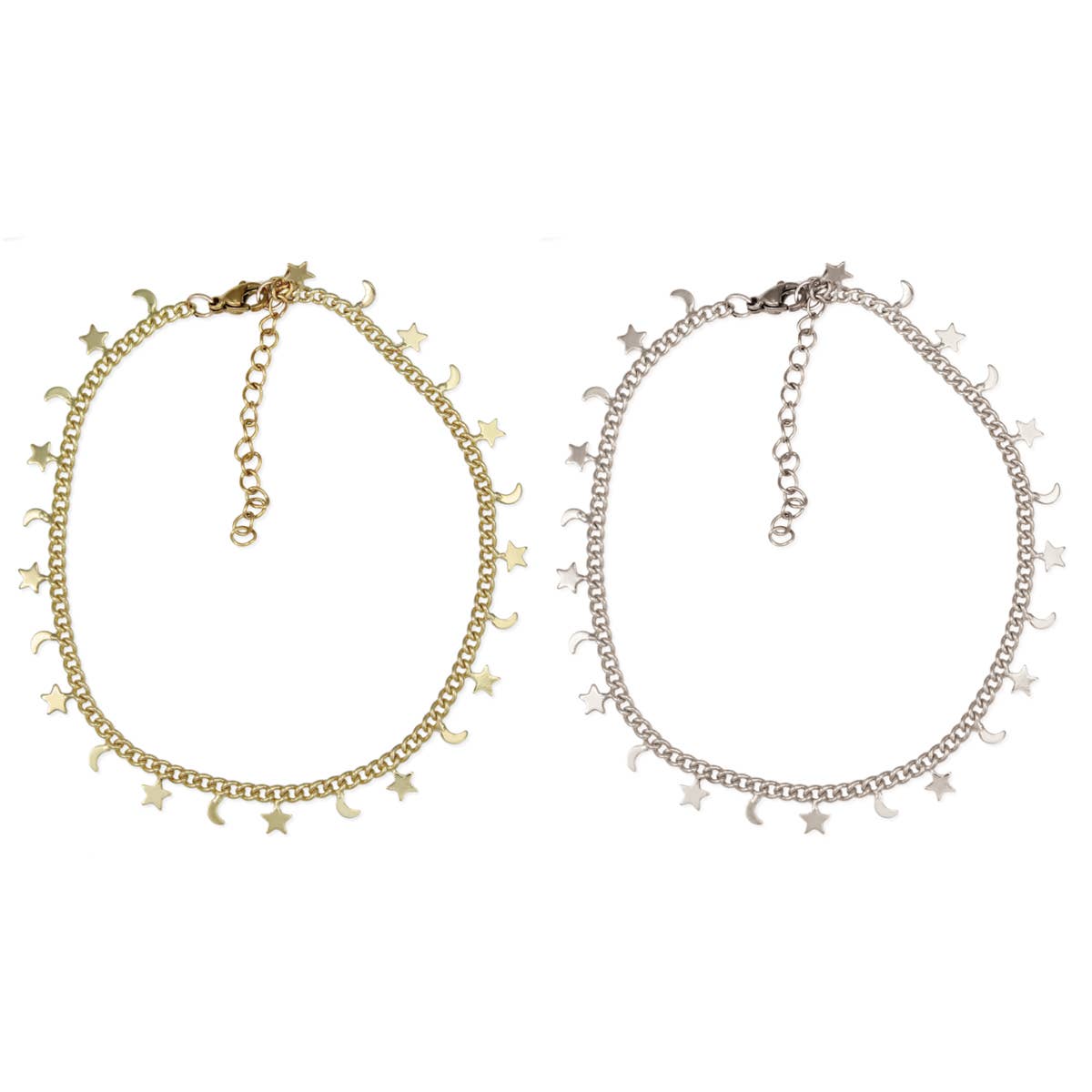 Falling Skies Celestial Charm Anklet