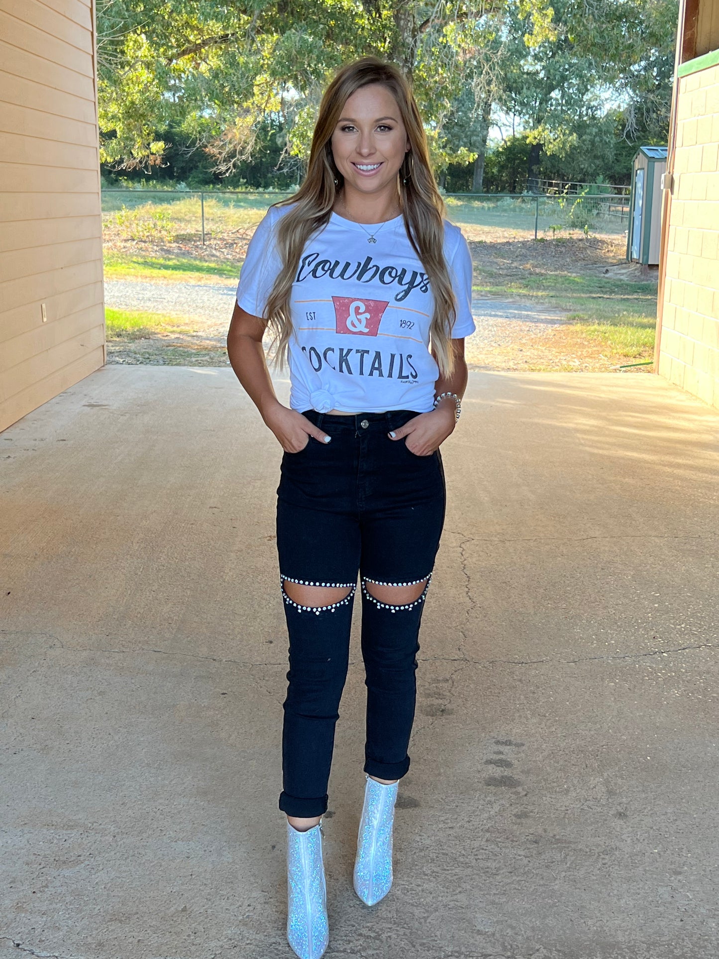 Cowboys & Cocktails T-shirt