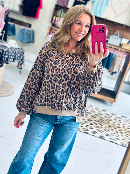 Spotted Wild Pullover