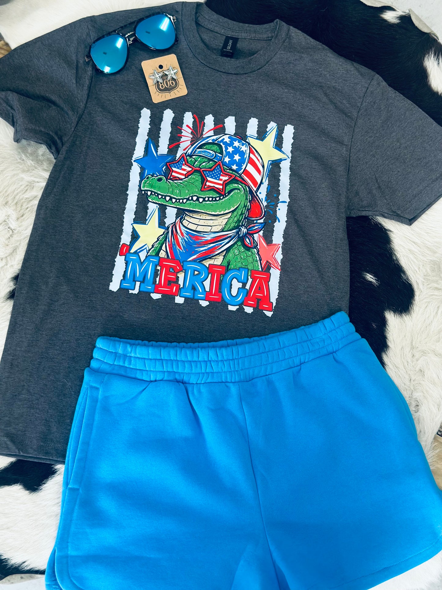 Merica Gator Tshirt