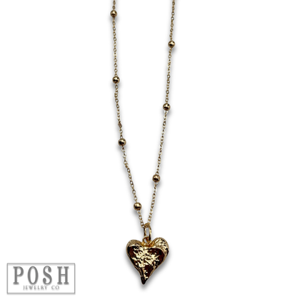 Golden Love Necklace