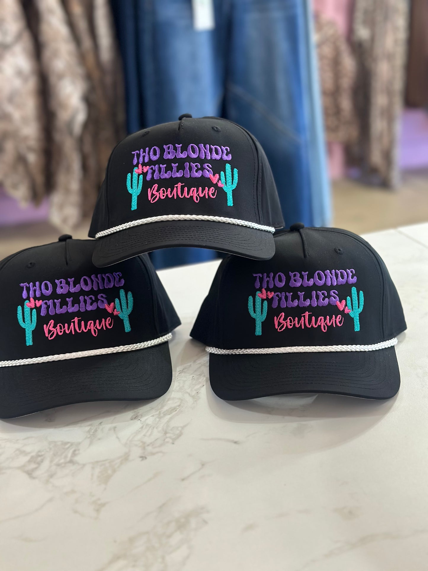 Two Blonde Fillies Boutique Hats