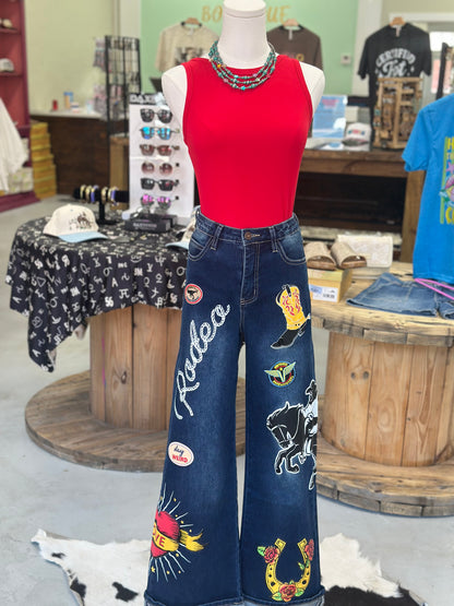Rodeo Patch Jeans