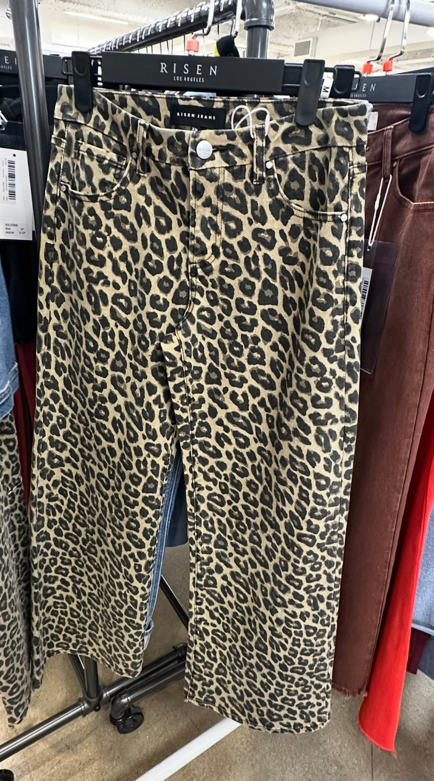 Leo Leopard Jeans