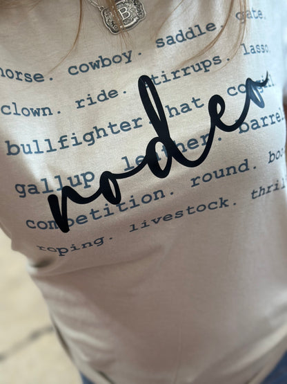 All Things Rodeo Tshirt