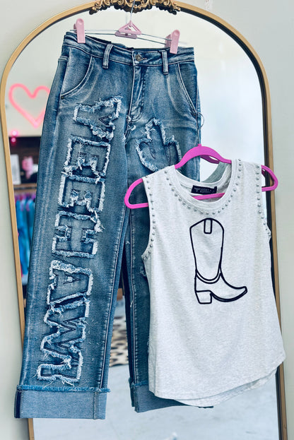 Midnight Cowgirl Tank