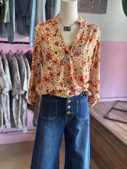 Fall Flowers Shirt