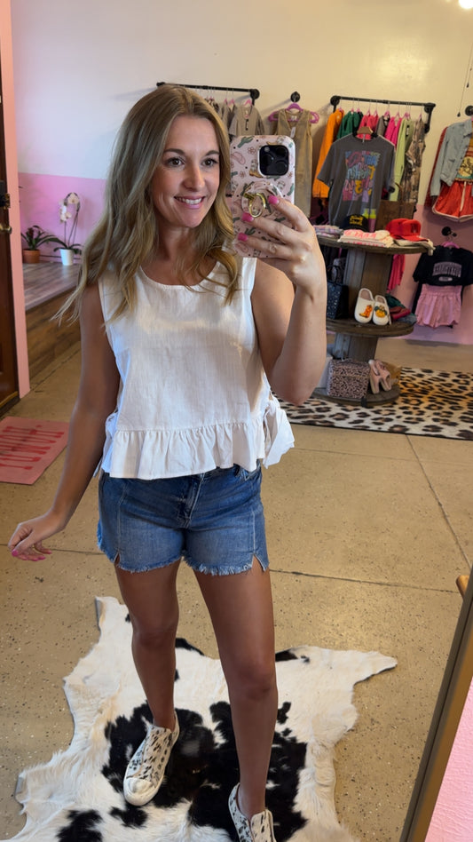Ellie White Tank