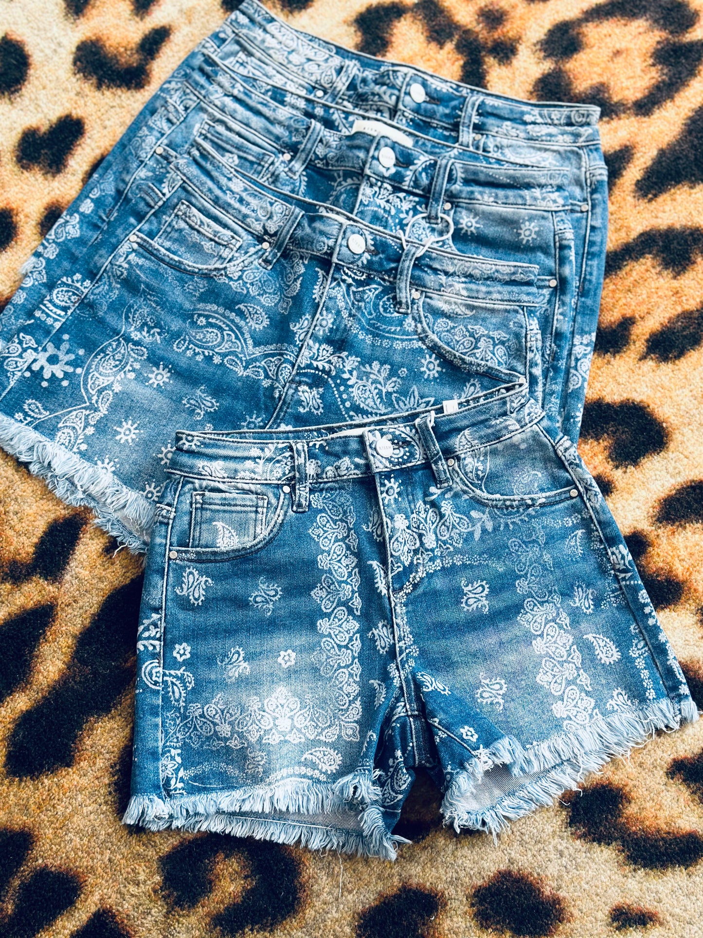 Wildflower Paisley Shorts