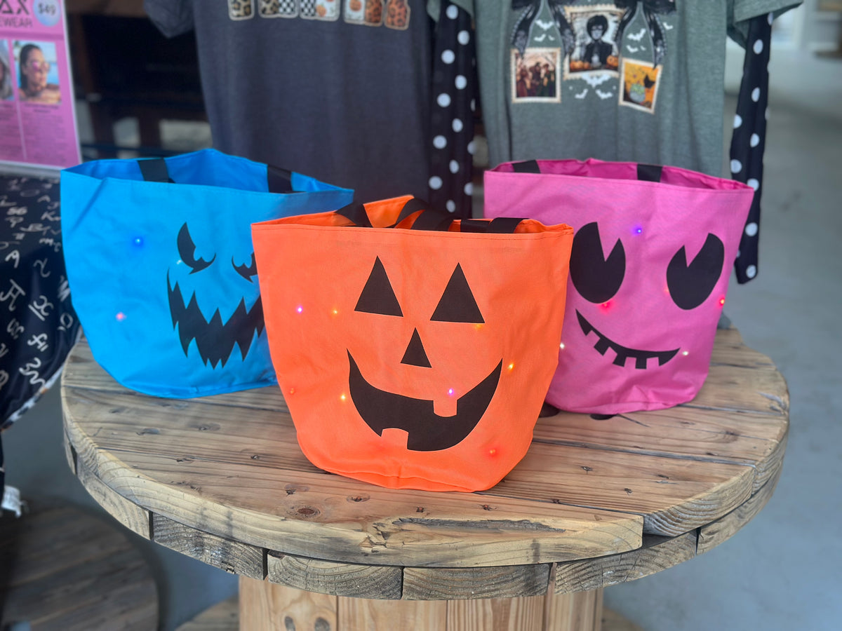 Light Up Trick Or Treat Bags