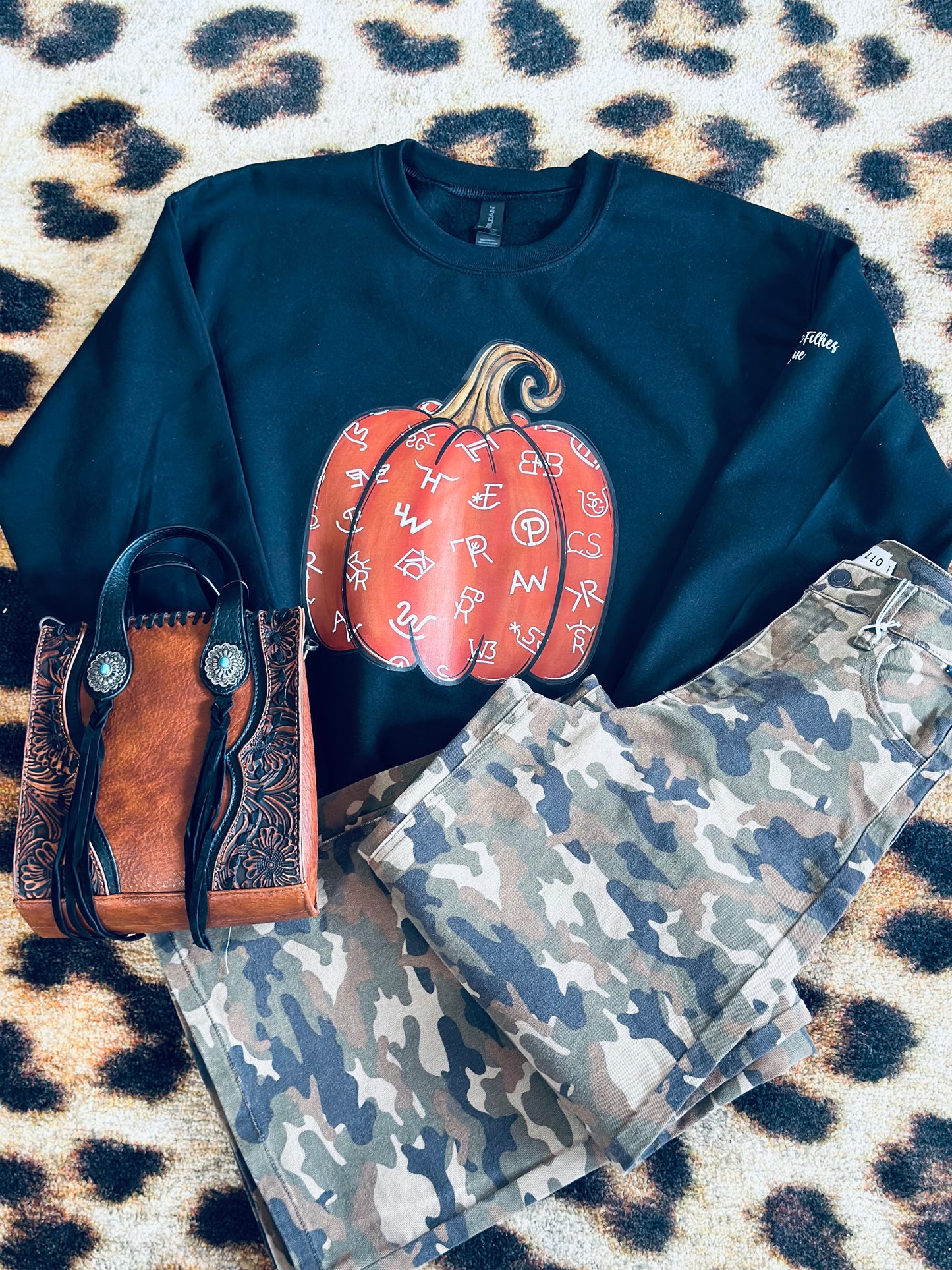 Brand Pumpkin Swestshirt