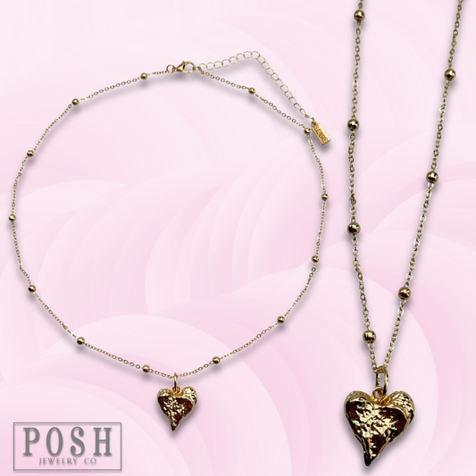 Golden Love Necklace