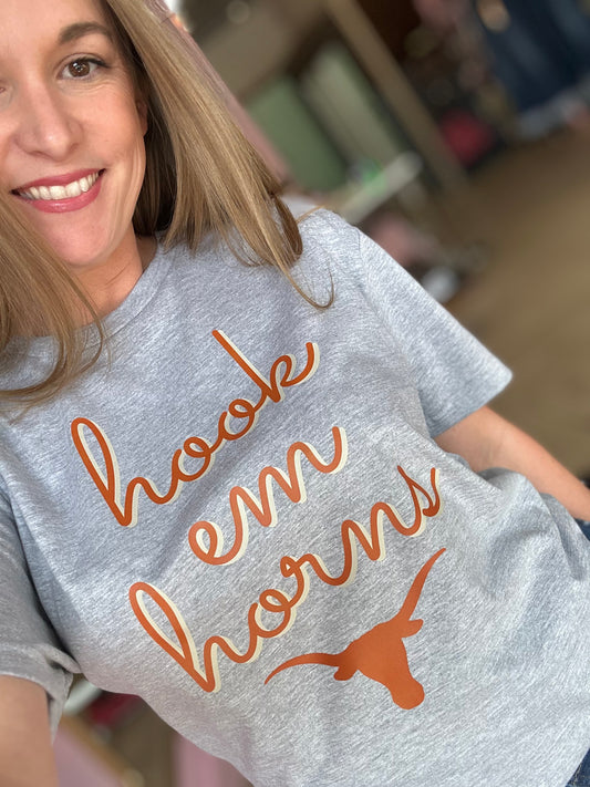 Hook Em Horns Tshirt