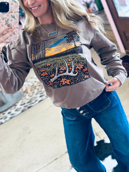 Antlers Sweatshirt