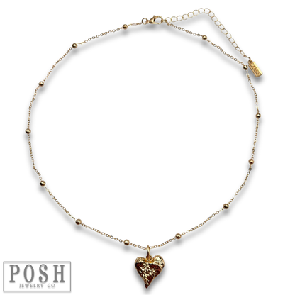 Golden Love Necklace
