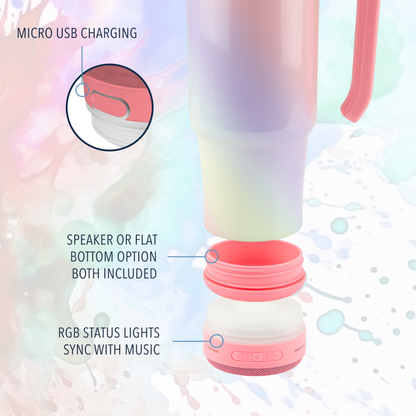 30oz SPEAKER TUMBLER  Unicorn