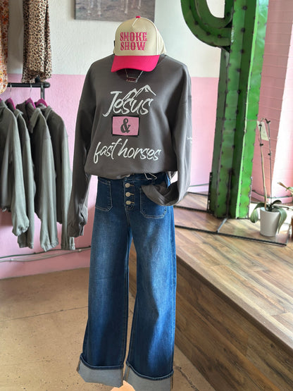 Jesus & Fast Horses Sweatshirt