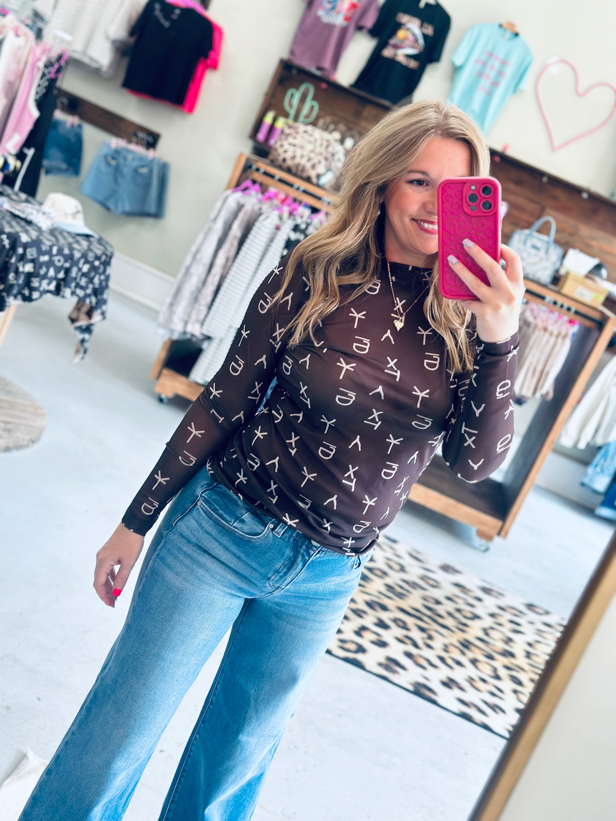 Brands Mesh Long Sleeve