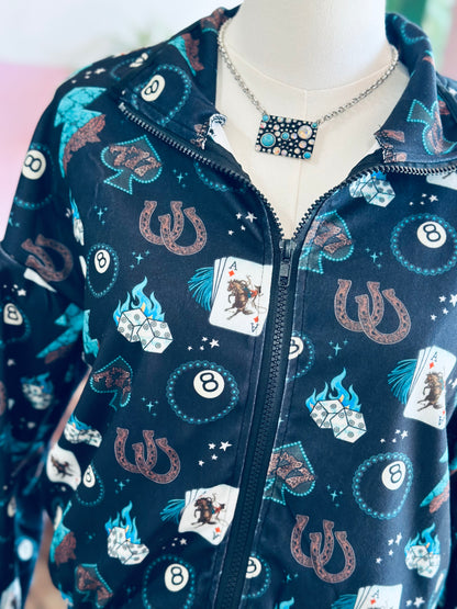 Cowgirl Charm Zip Up