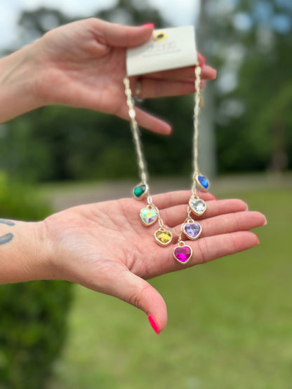 Dazzle Heart Necklace