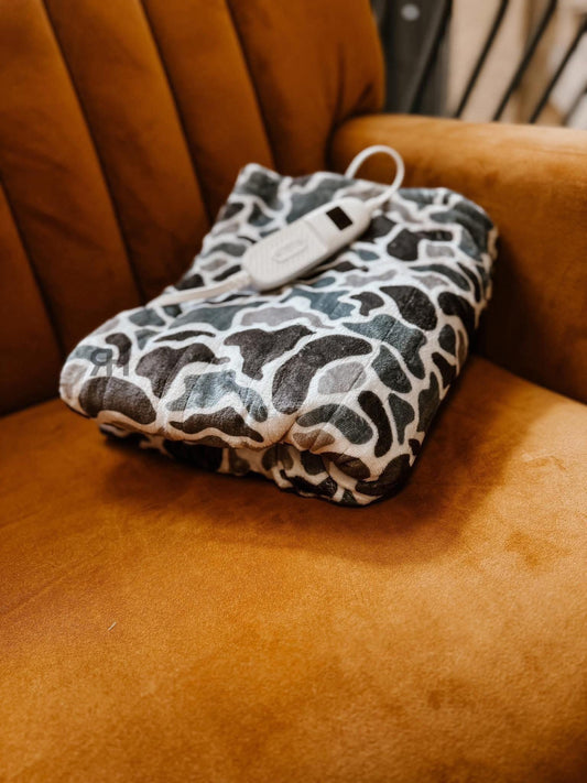 Camo Heated Blanket