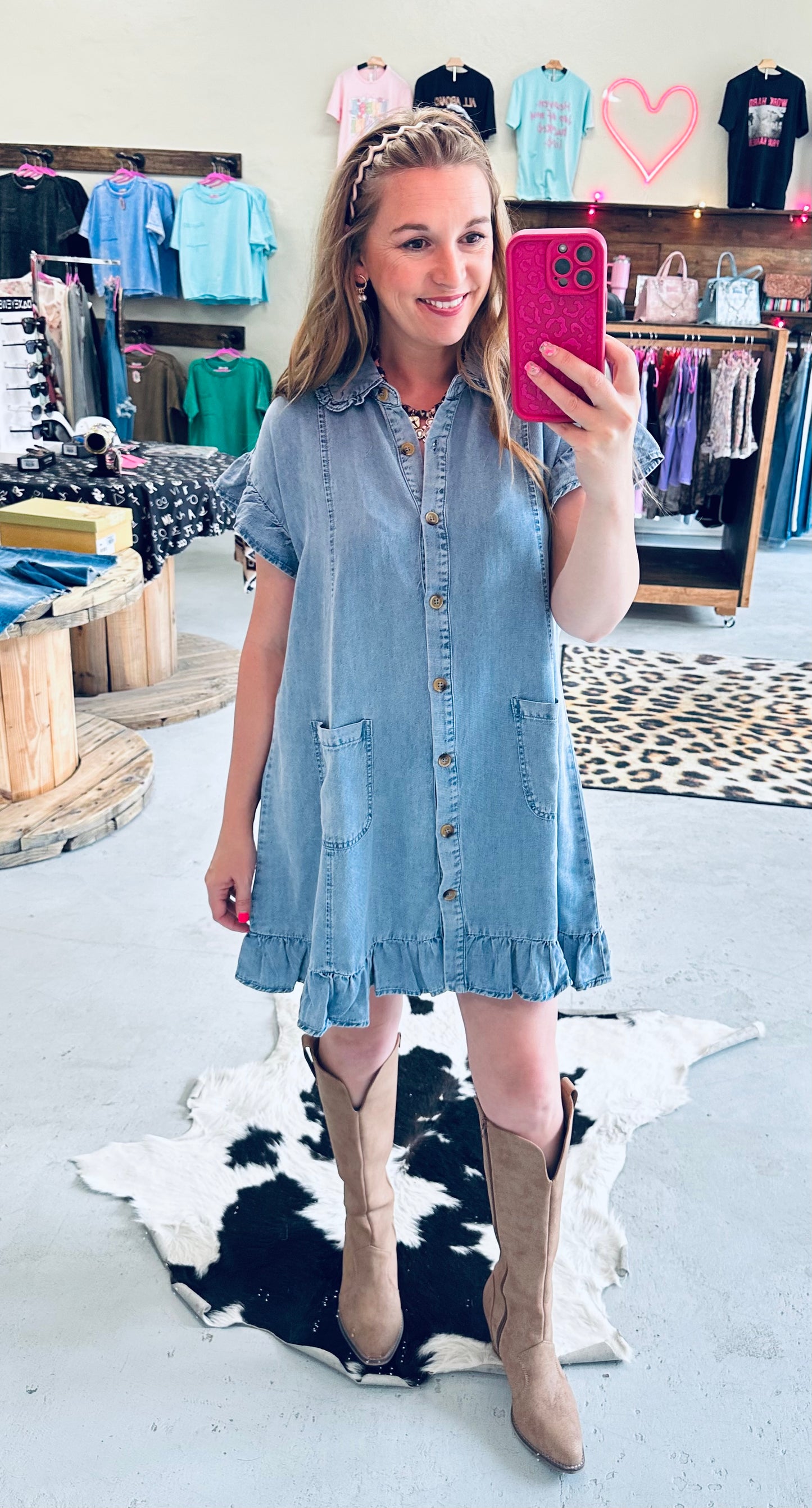 Denim Darling Dress