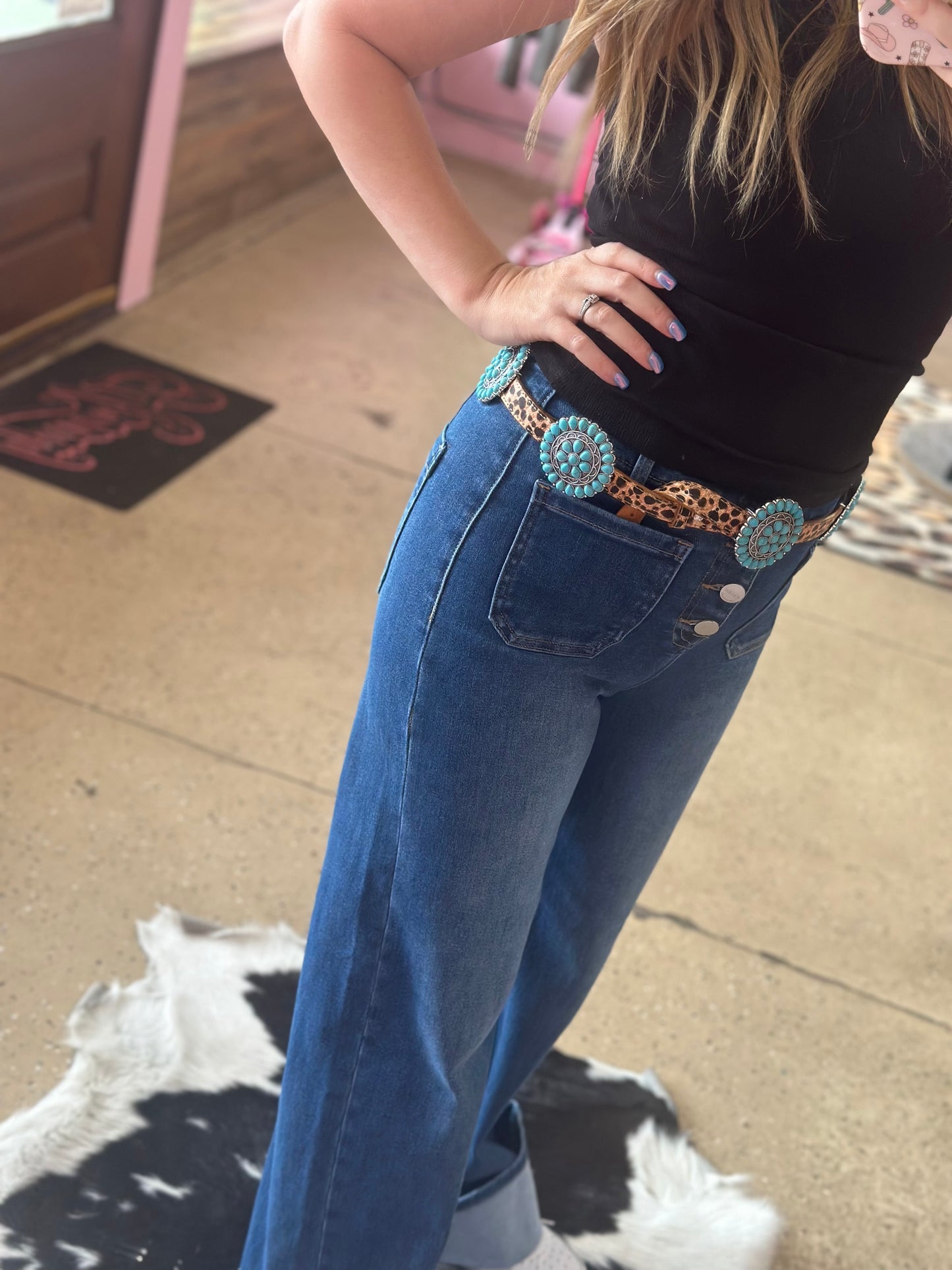 Leopard Belt