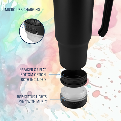 30oz Grippy Speaker Tumbler