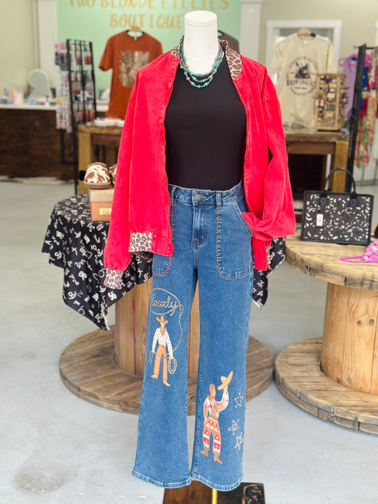 Howdy Cowboy Denim Jeans
