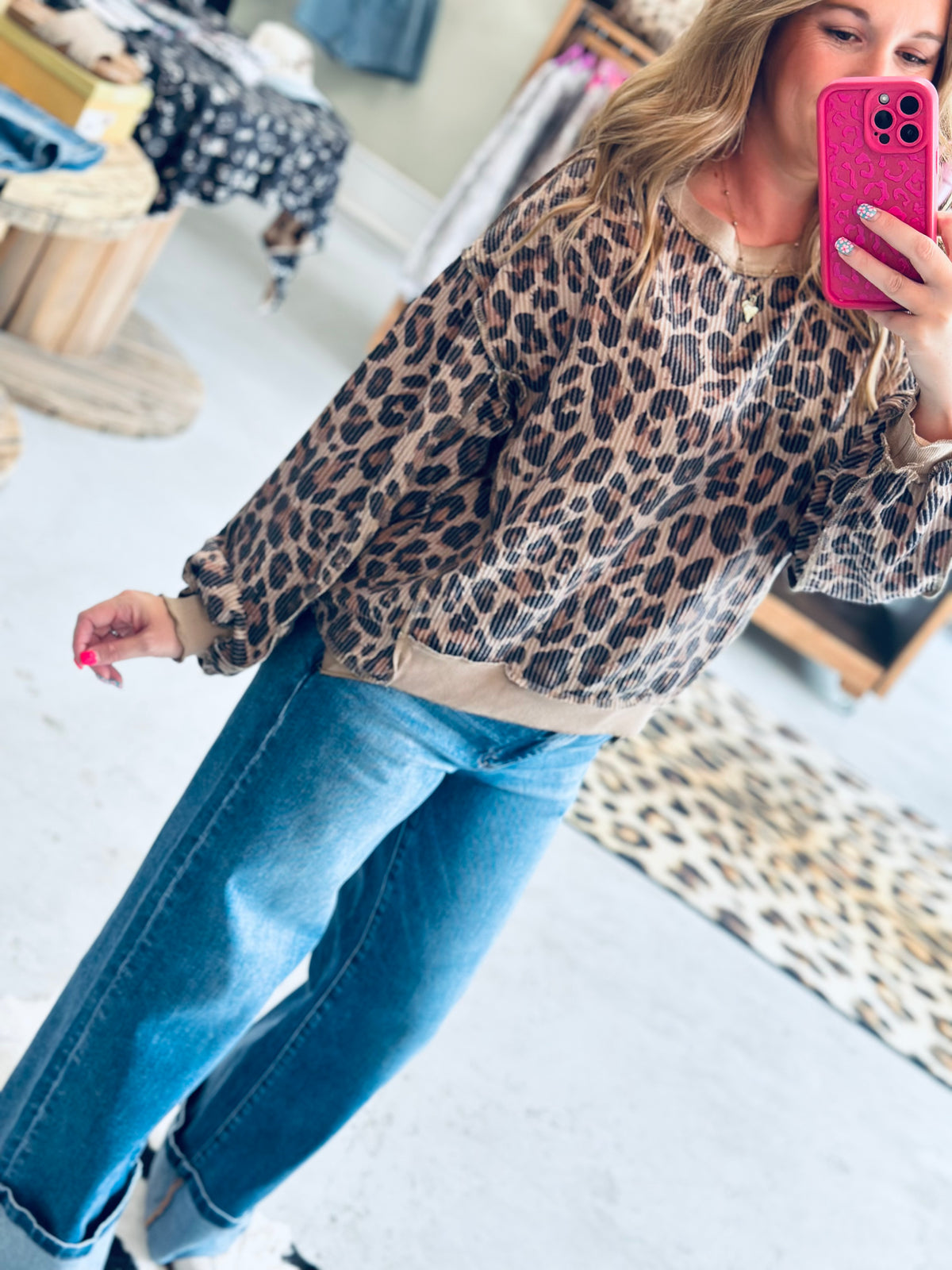 Spotted Wild Pullover