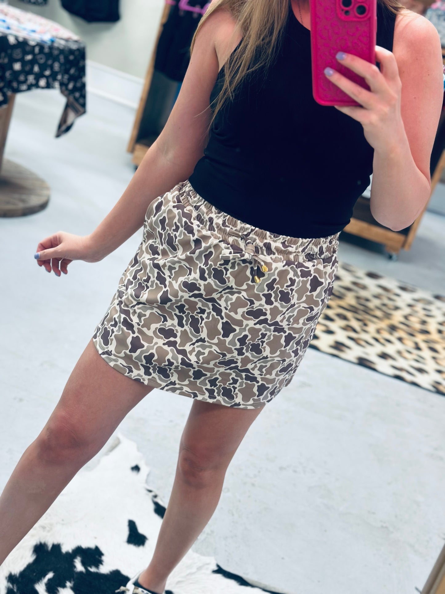 Duck Camo Skort