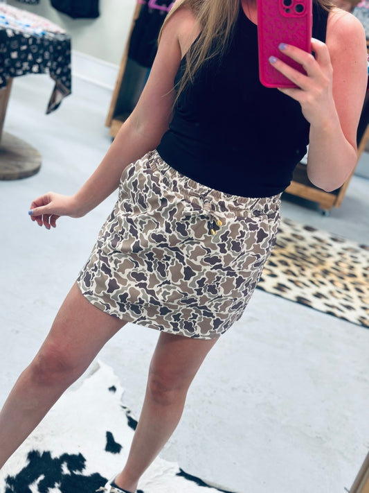 Duck Camo Skort