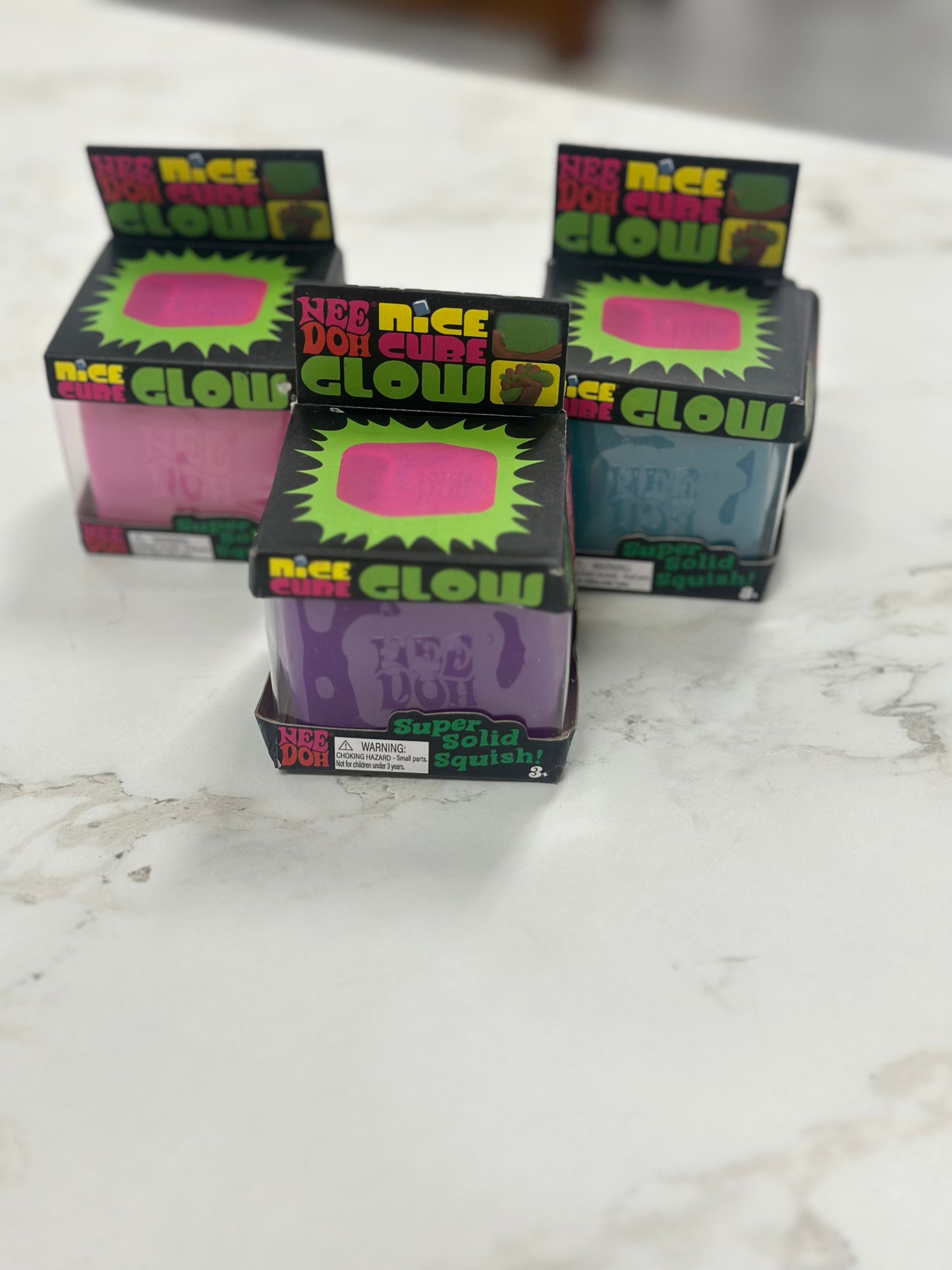 NeeDoh Glow in the Dark Cubes